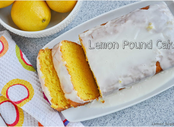 Lemon Pound Cake & A Giveaway