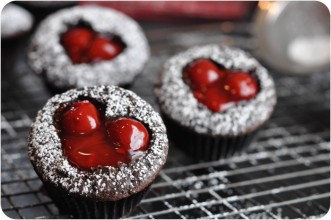 Cherry Cordial Cupcakes-1-2