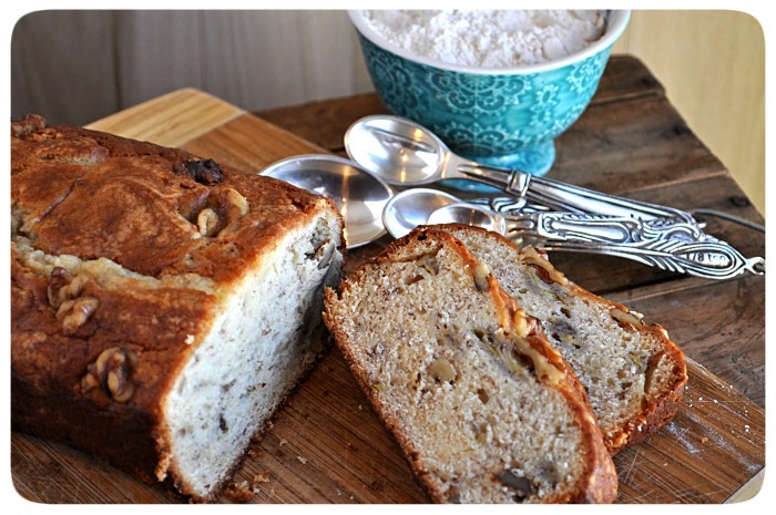 Banana Pecan Bread For A KitchenAid Stand Mixer