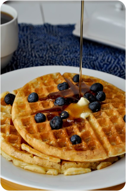 The Greatest Waffle Recipe Ever | www.lemon-sugar.com