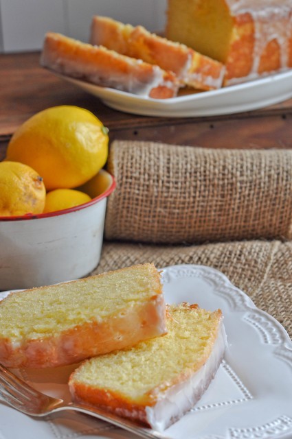Meyer Lemon Sour Cream Pound Cake