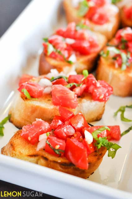 Tomato Basil Bruschetta-0129