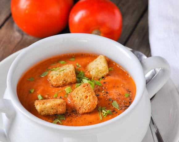 Easy Roasted Tomato Soup