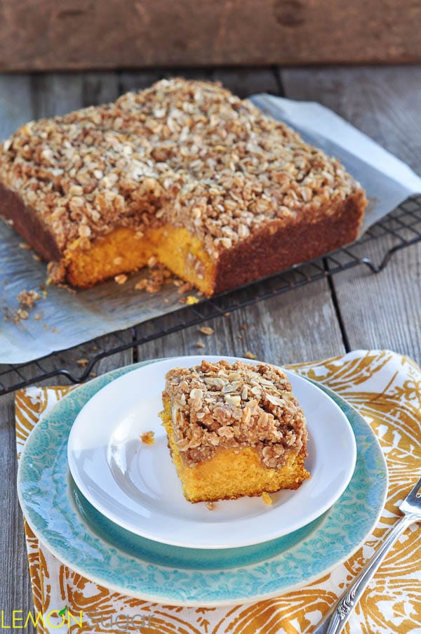 pumpkin crumb cake recipes