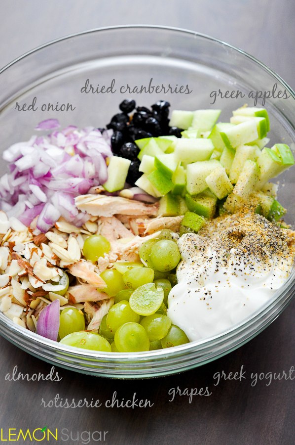 Healthy Chicken Salad | www.lemon-sugar.com