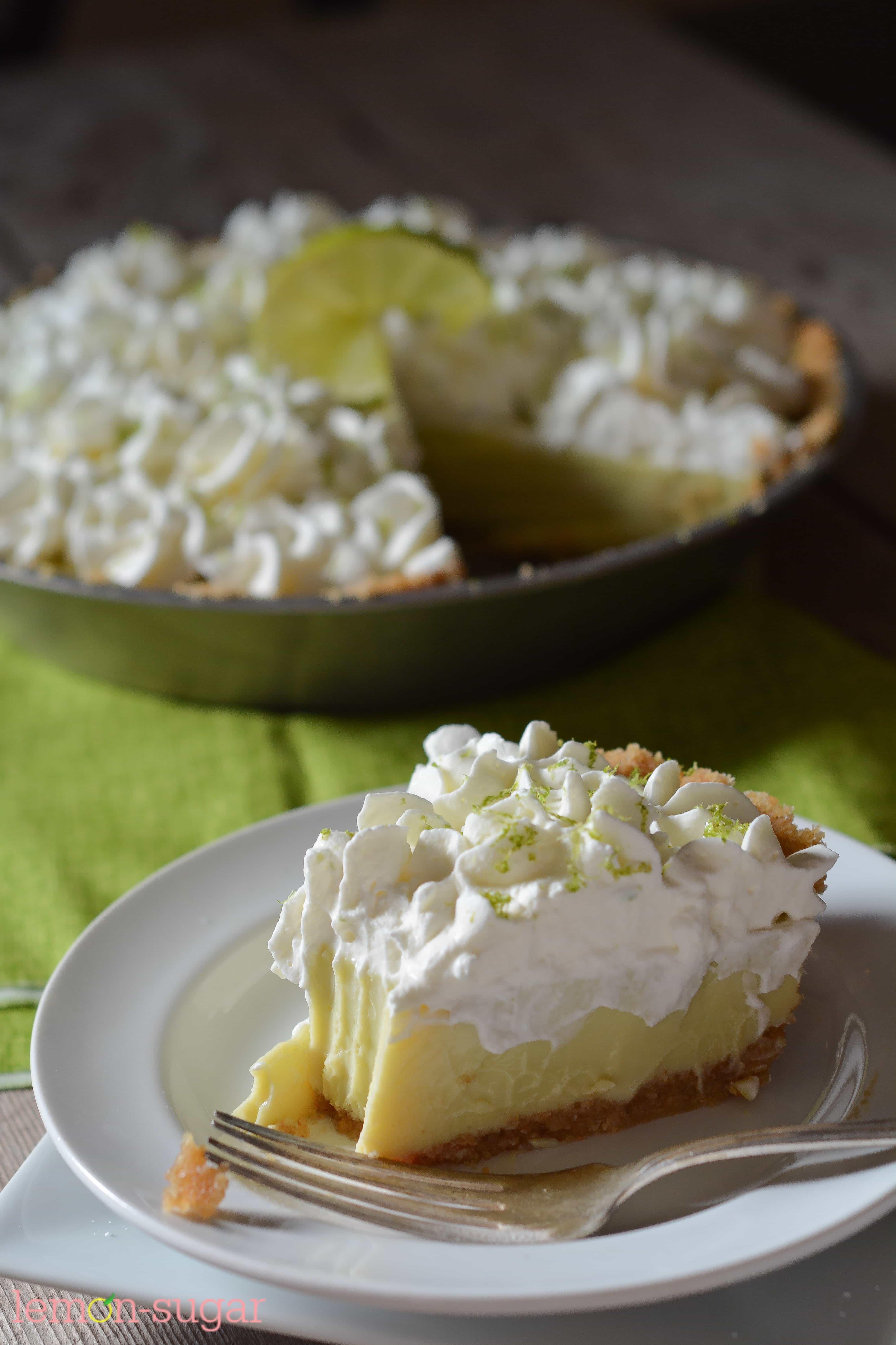 Key Largo: Onion Crusted Yellowtail &amp; Key Lime Pie - Lemon Sugar