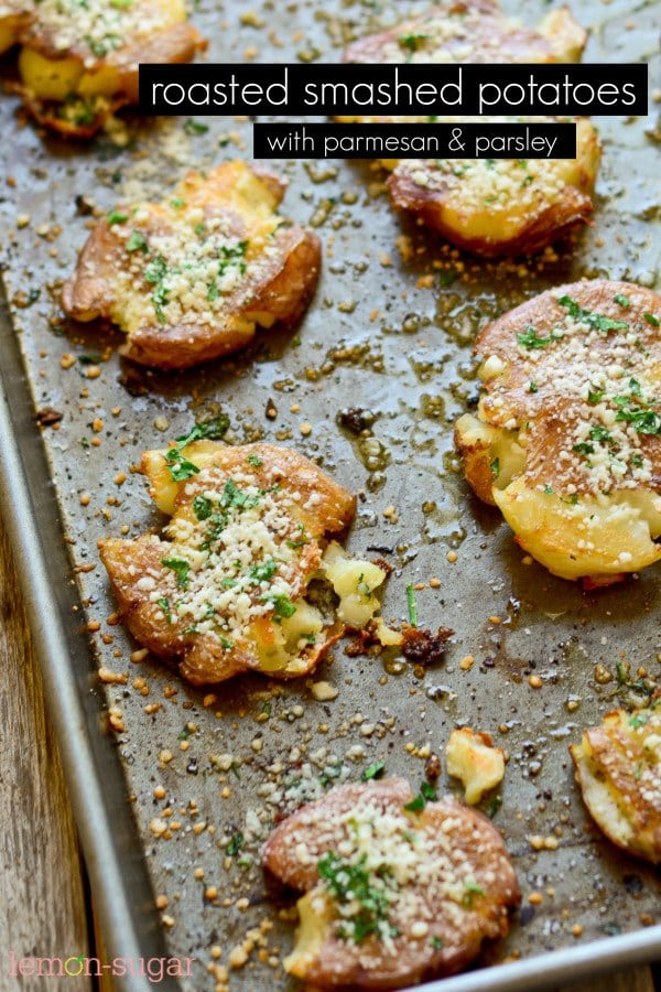 Smashed Roasted Potatoes - lemon-sugar.com -0985-2fb