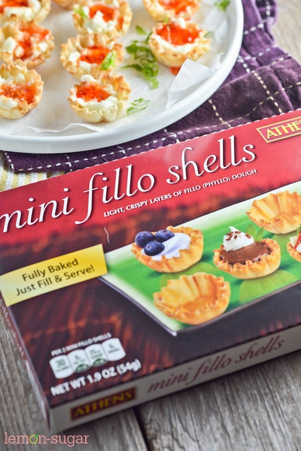 Pear and Cream Cheese Fillo Cups / Recipe Recap - PB + P Design