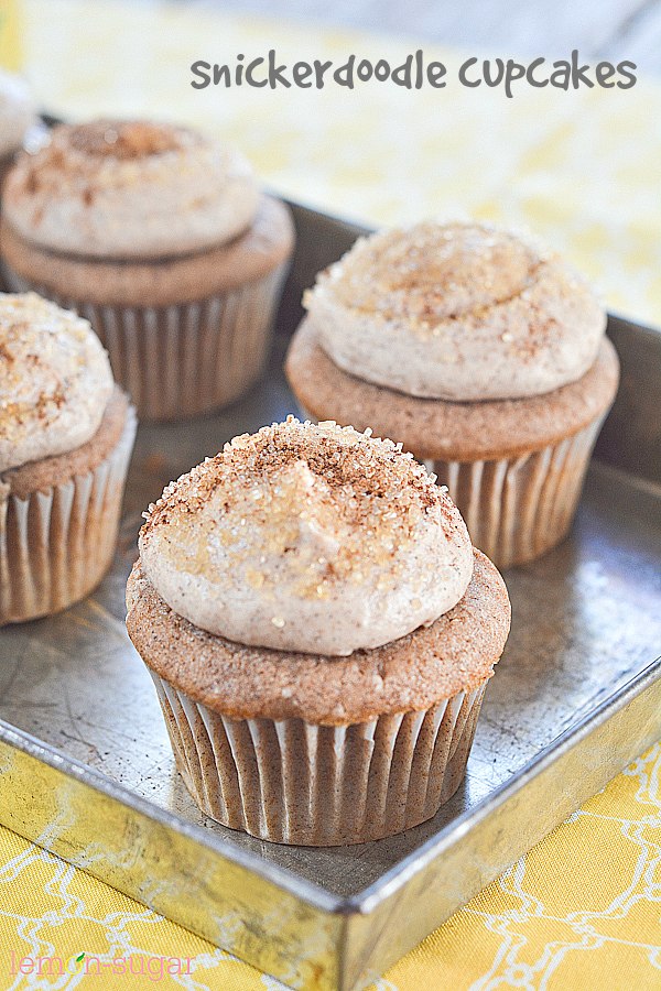 Snickerdoodle Cupcakes