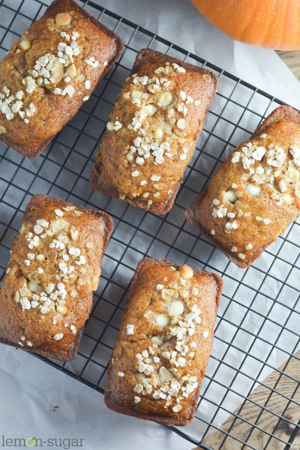 Mini Pumpkin Spice Loaves Recipe 