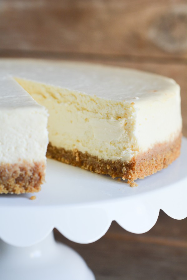 No-crack cheesecake |lemon-sugar.com