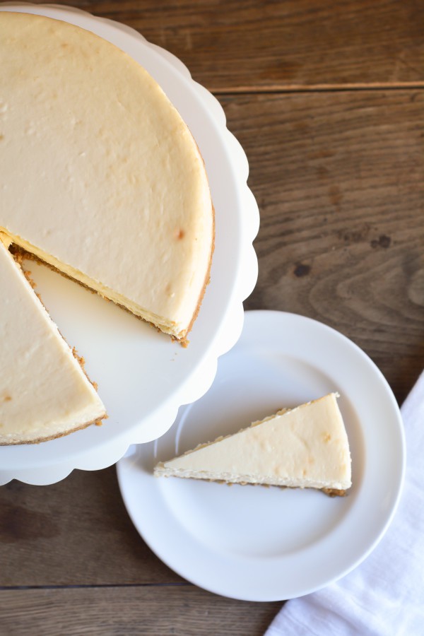 No-crack cheesecake |lemon-sugar.com