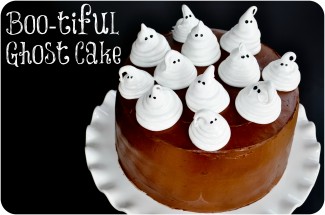 Boo-tiful Ghost Cake