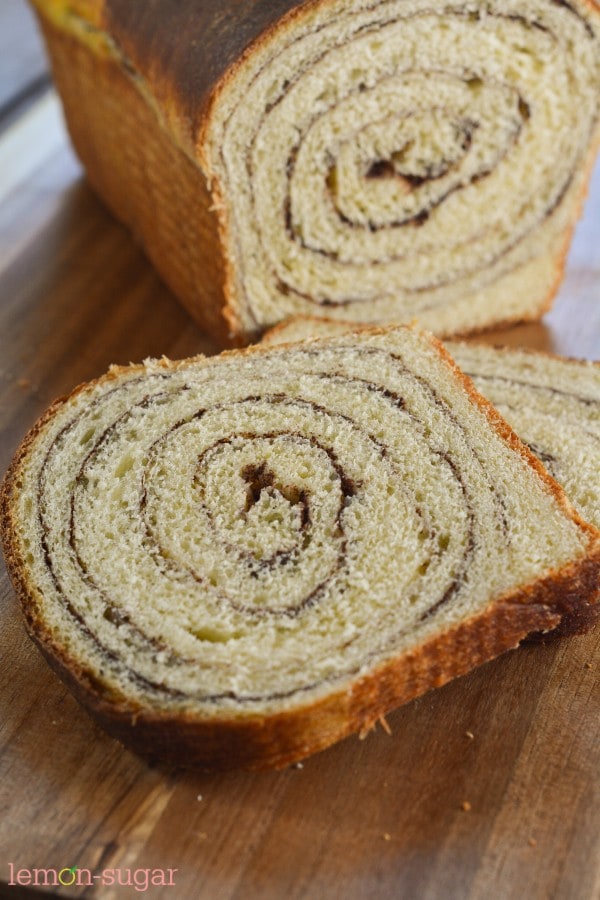 Cinnamon Swirl Bread | www.lemon-sugar.com