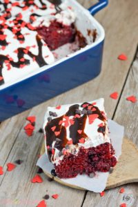 Red Velvet Poke Cake