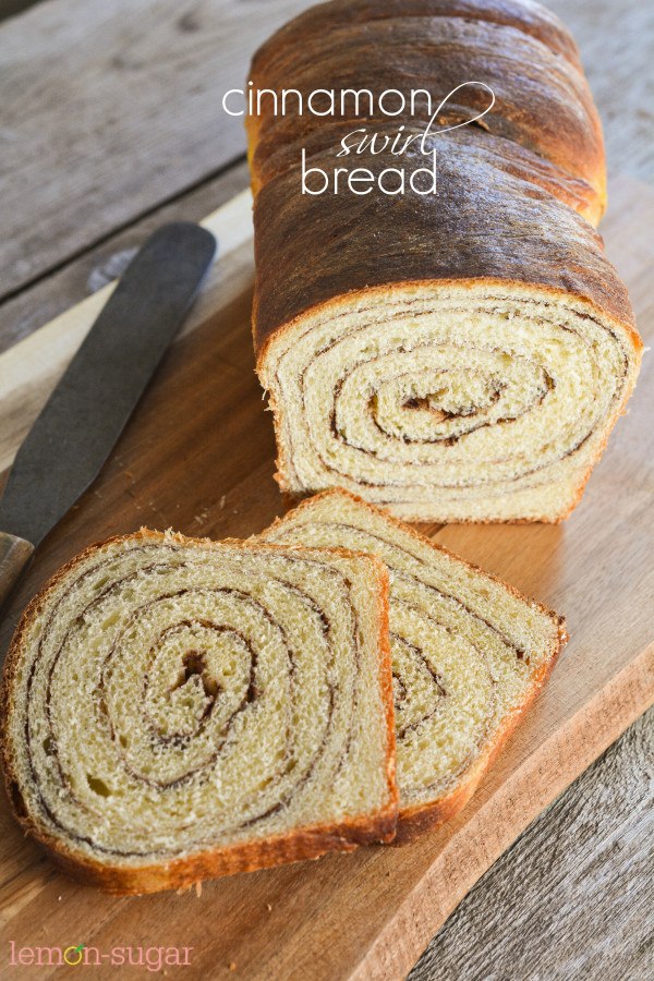 Cinnamon Swirl Bread | www.lemon-sugar.com